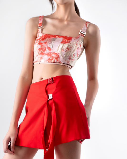 Raquel Bralette Pink-Red