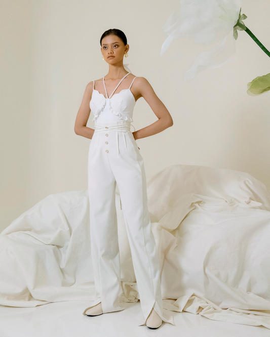 Noreen Pants White