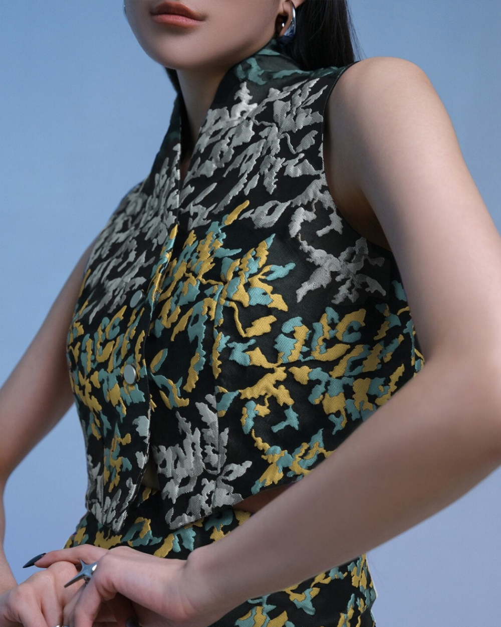Sheila-Cygnus Set Multicolor (Gold - Sky Blue)