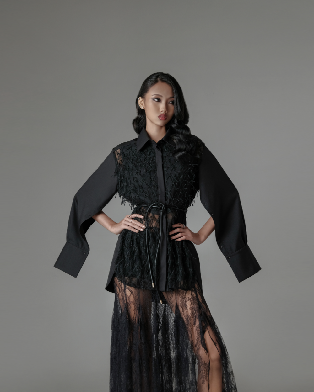 Avery Shirt Black