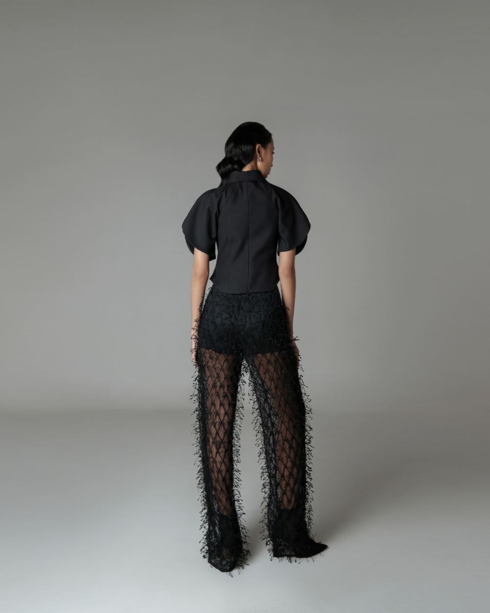 Jolie Top (non-crop) Black