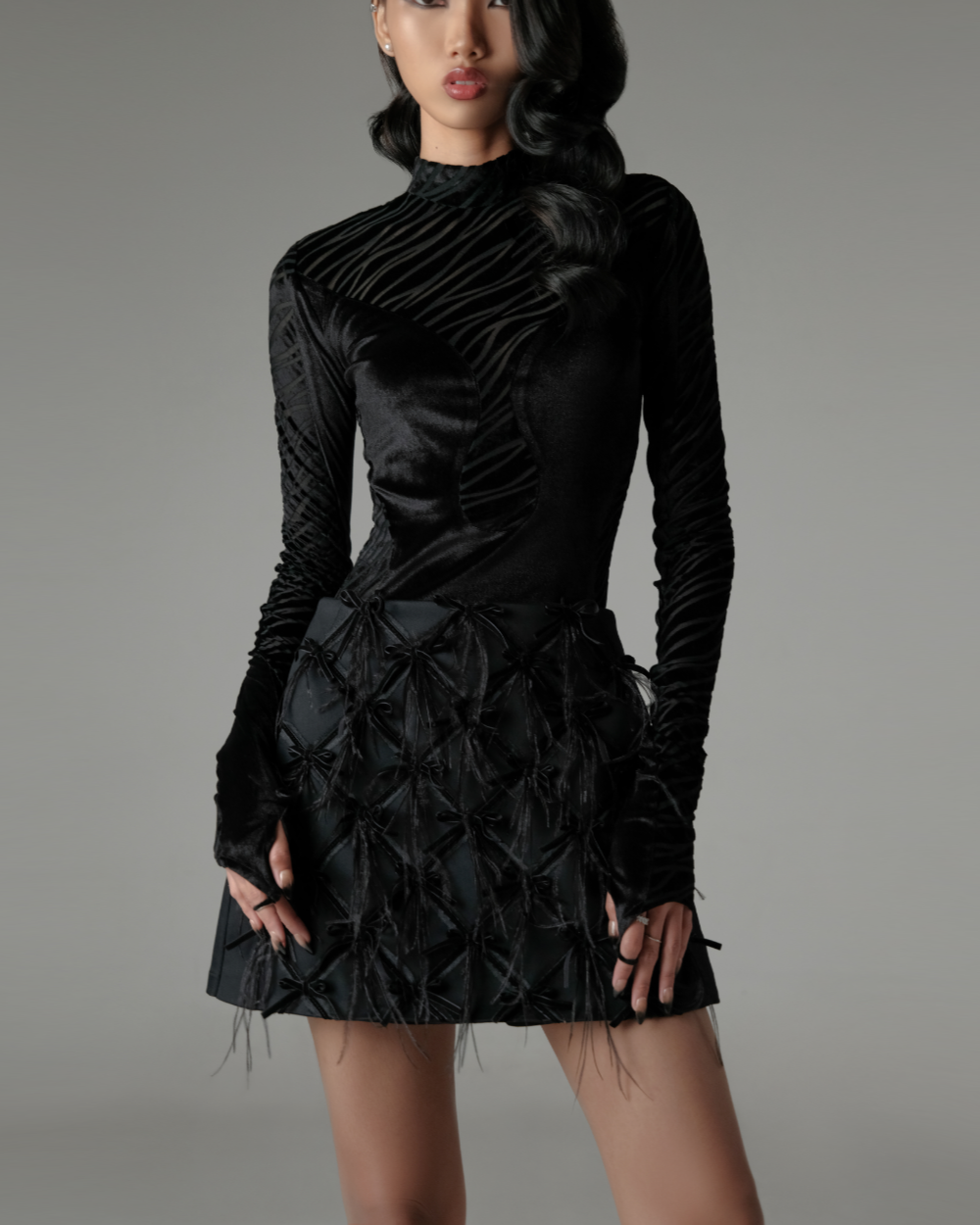 Marion Skort Black