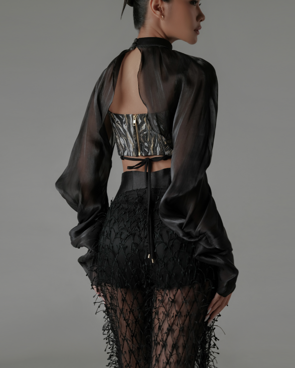 Alfons Drape Shrug