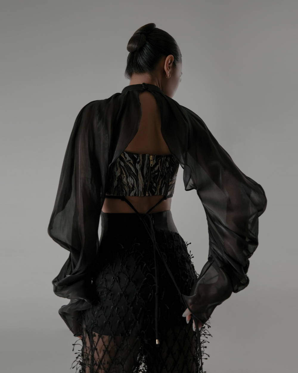 Alfons Drape Shrug
