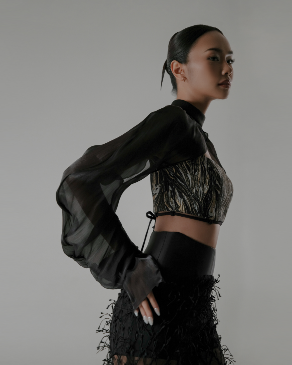 Alfons Drape Shrug