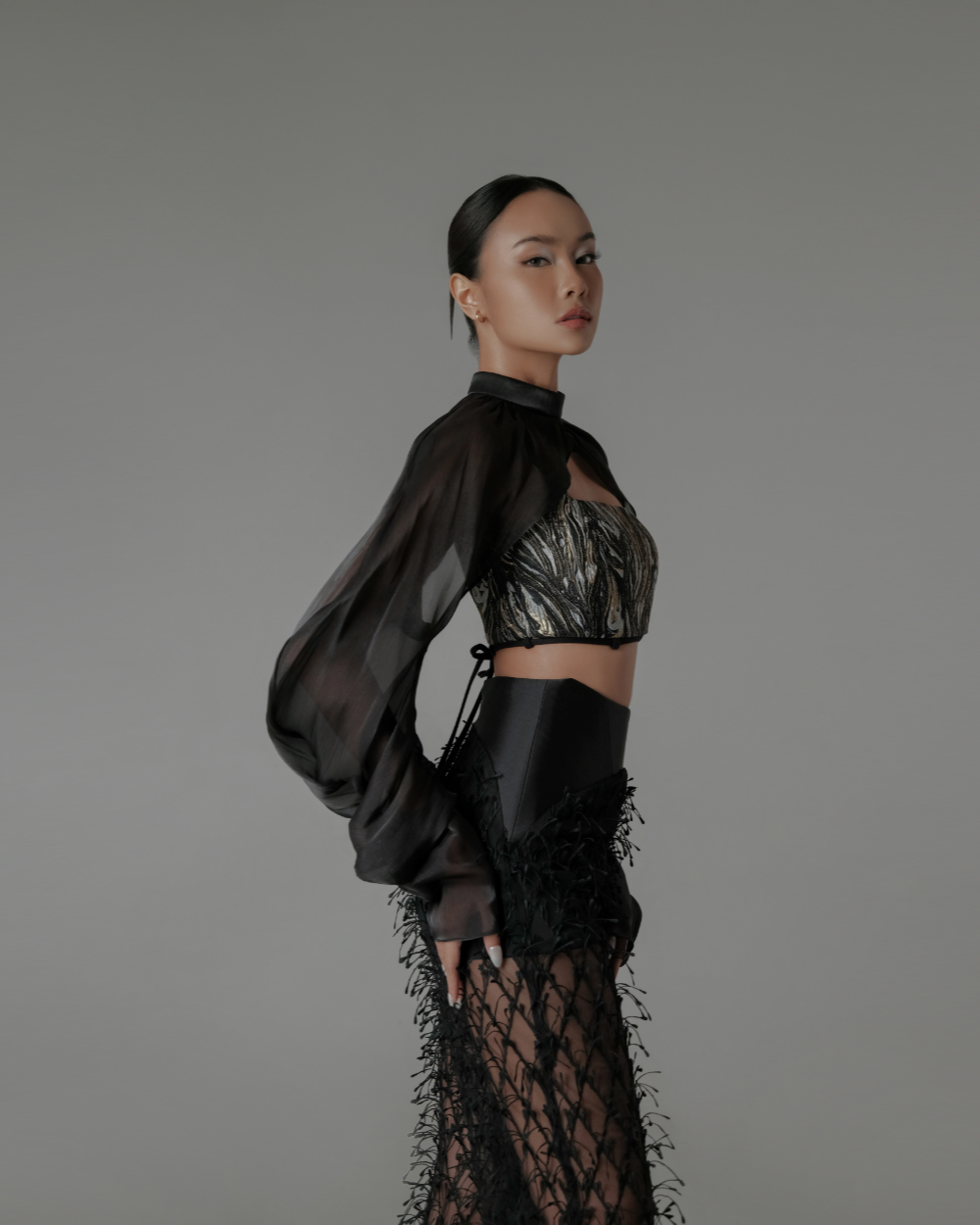 Alfons Drape Shrug