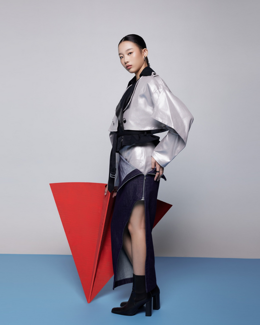 Dawson Short Trench Coat Set