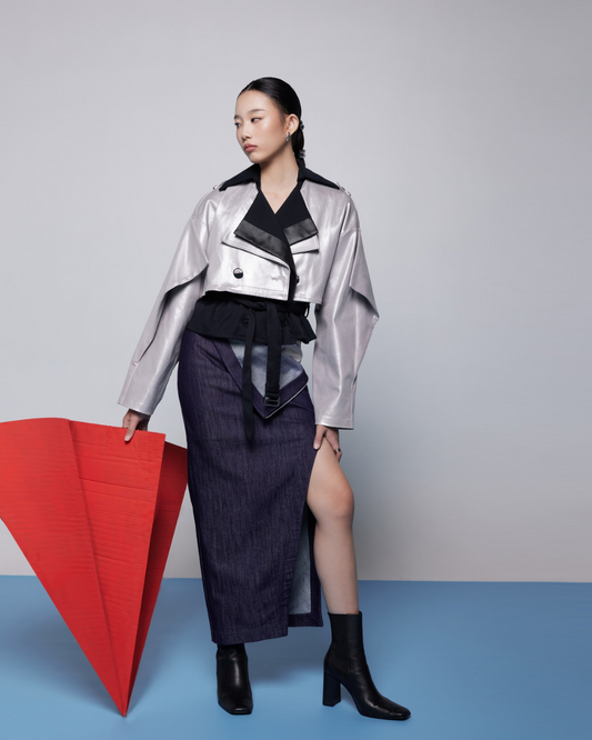 Dawson Short Trench Coat Set