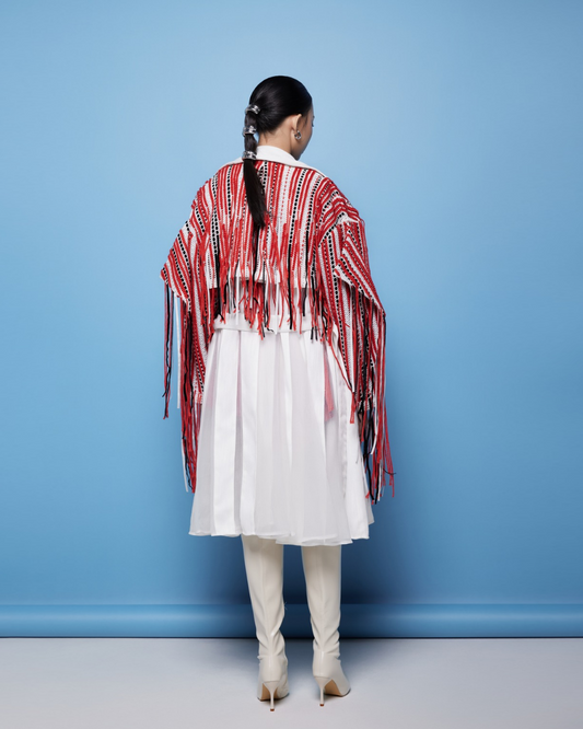 Dawson Short Trench Coat Multicolor