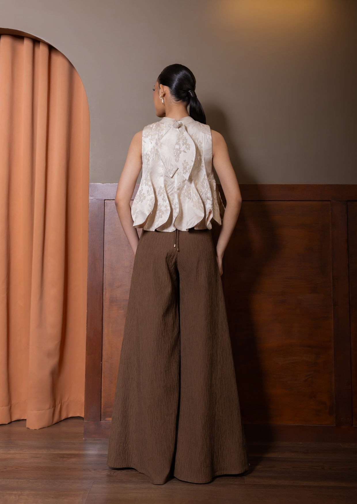 Carson Pants Dark Brown