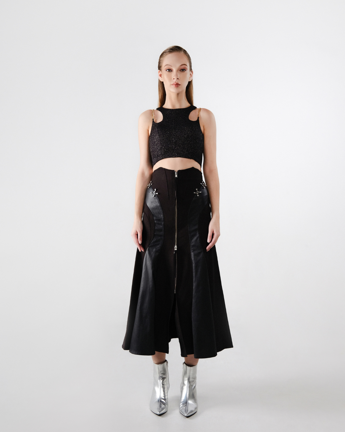 Millie Top Black-Gold