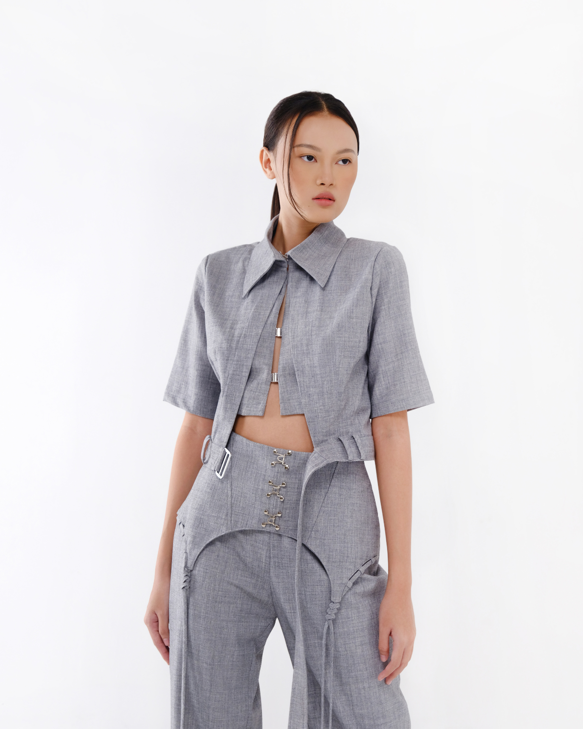 Lincoln Shirt Light Grey