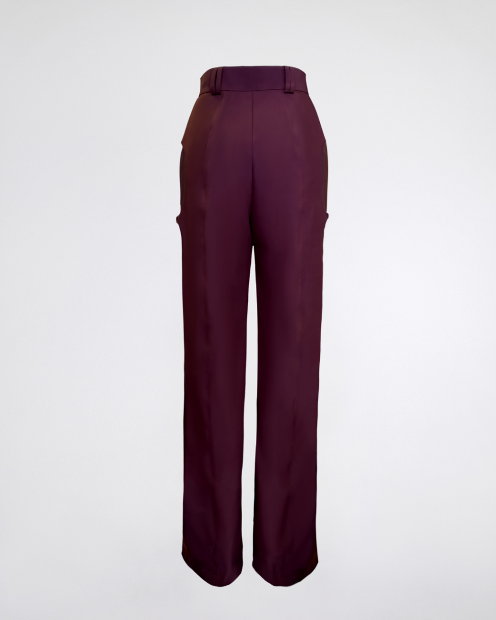 Buckley Pants Red Wine Cotton-Twill