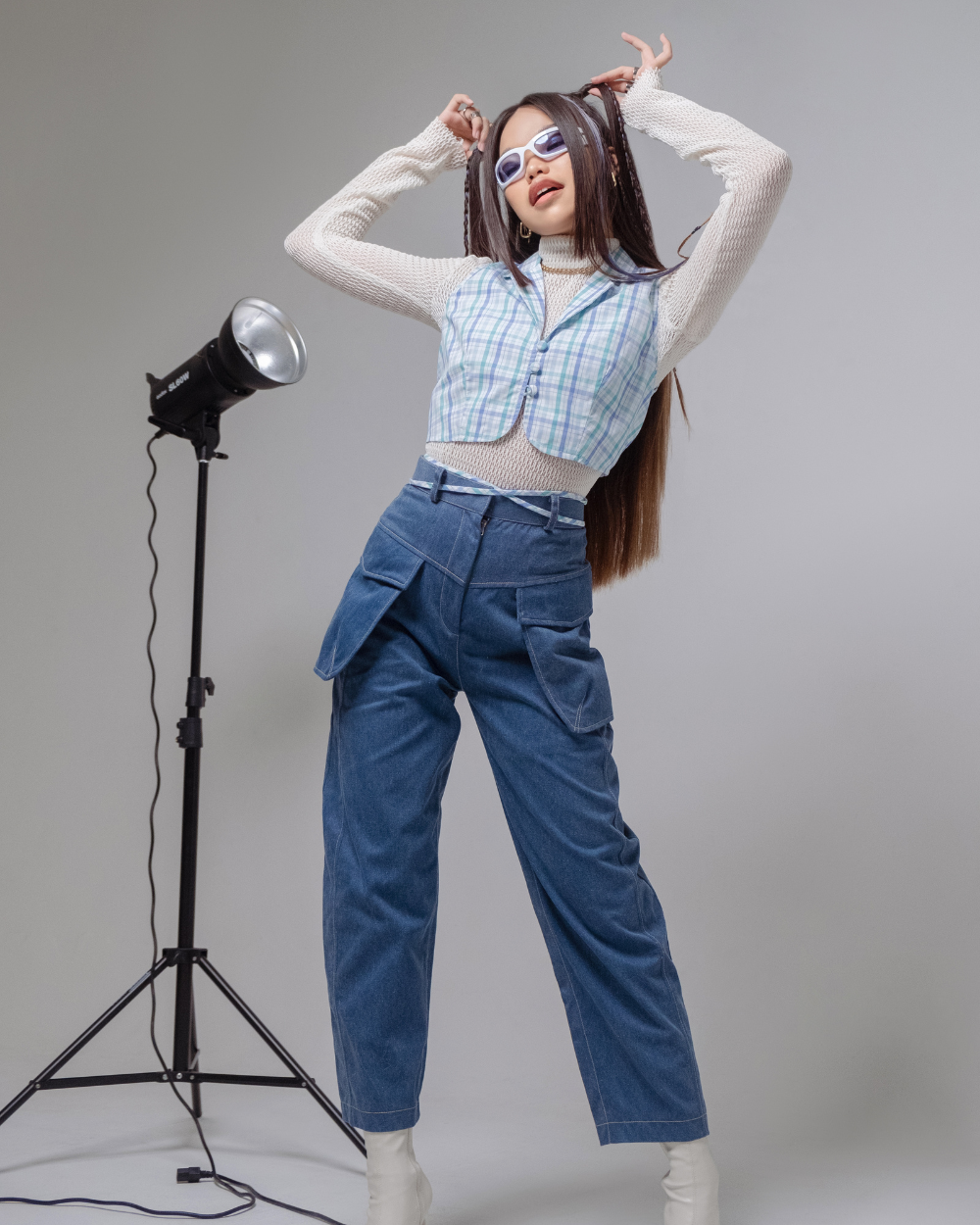 Braxton Top Blue-Green