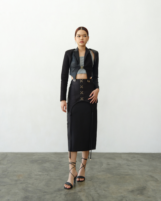 Amaranth Skirt Black