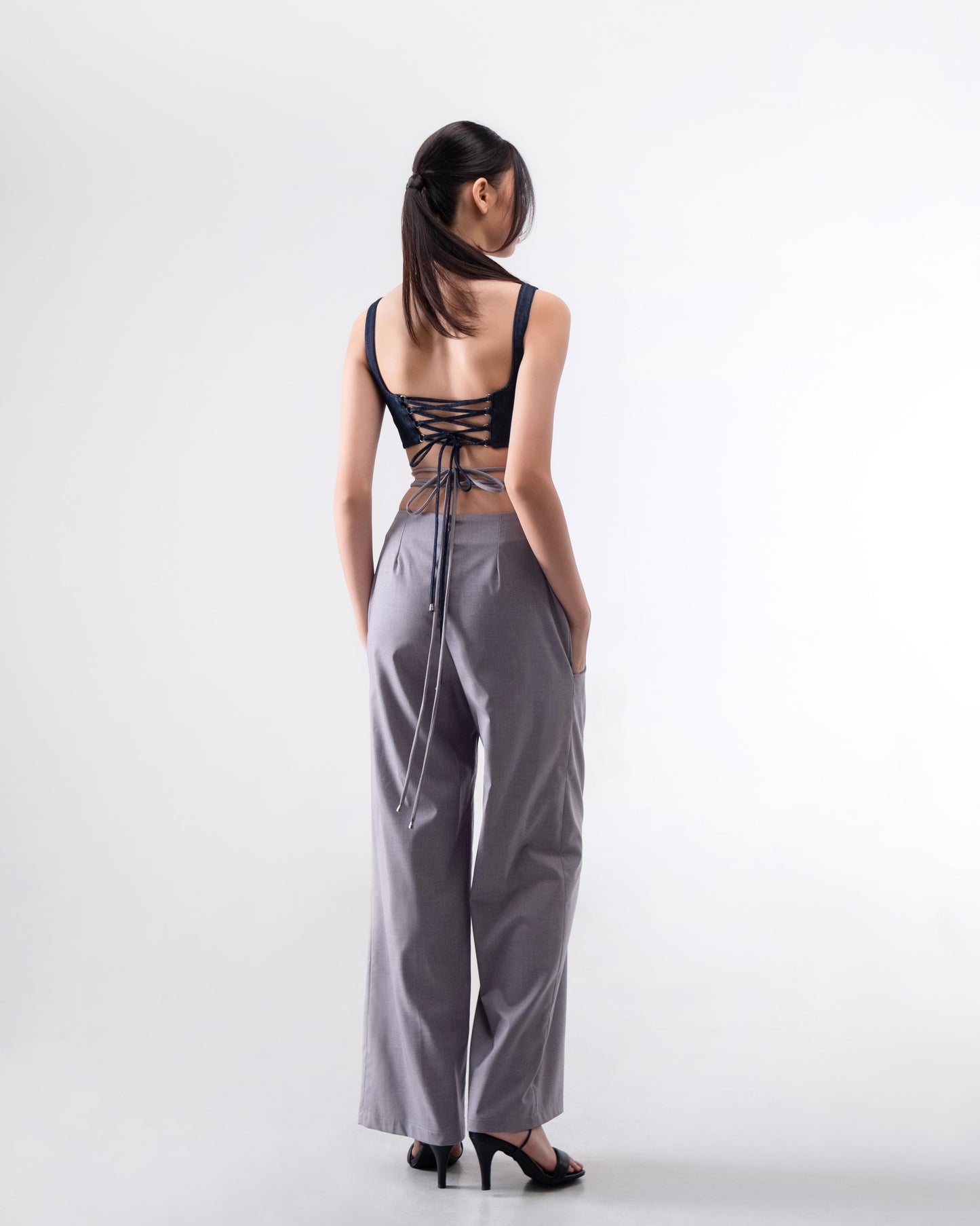 Provence Pants Light Grey