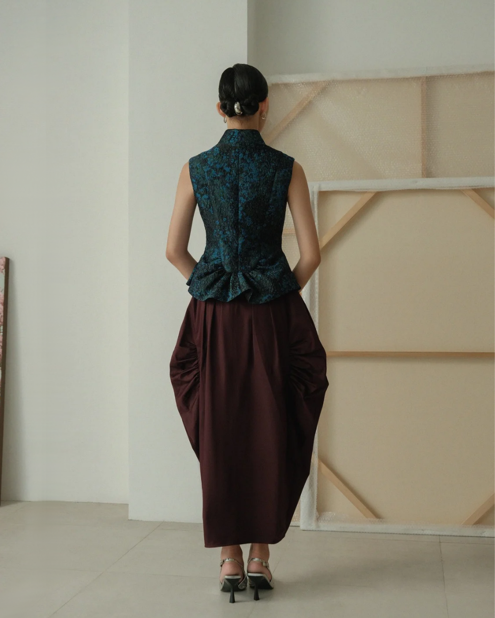 Sheena Top Blue-Green