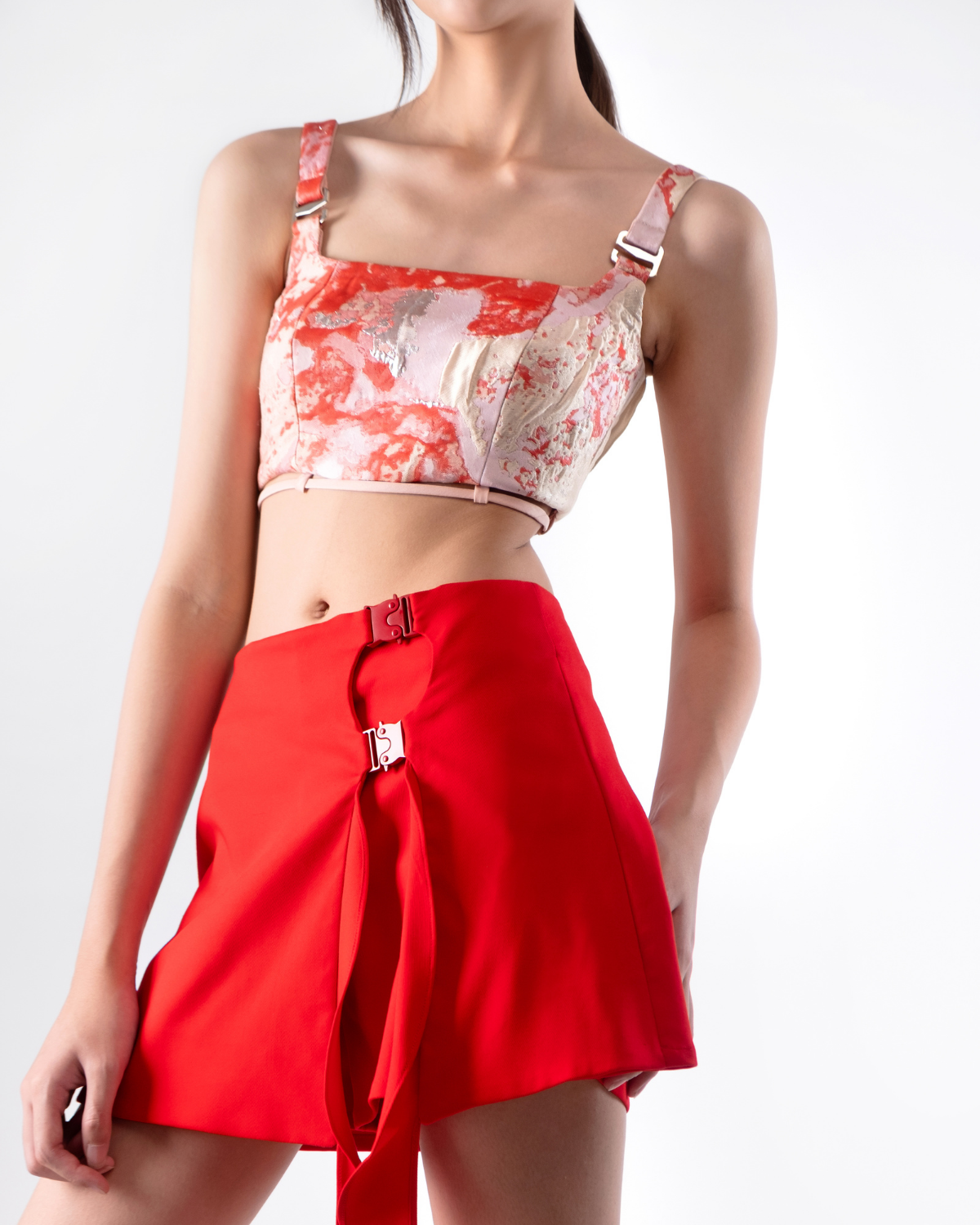 Raquel Bralette Pink-Red