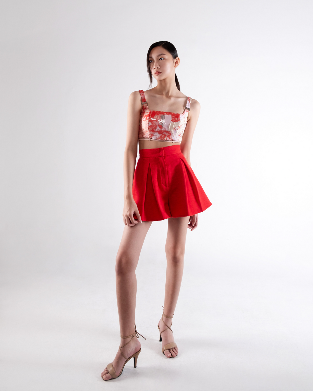 Raquel Bralette Pink-Red
