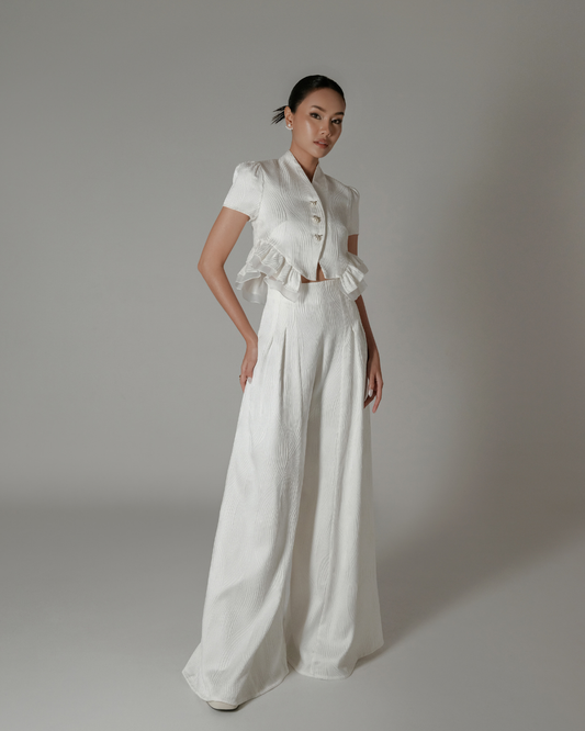 Soleil-Carson Set White