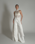 Heather Top White