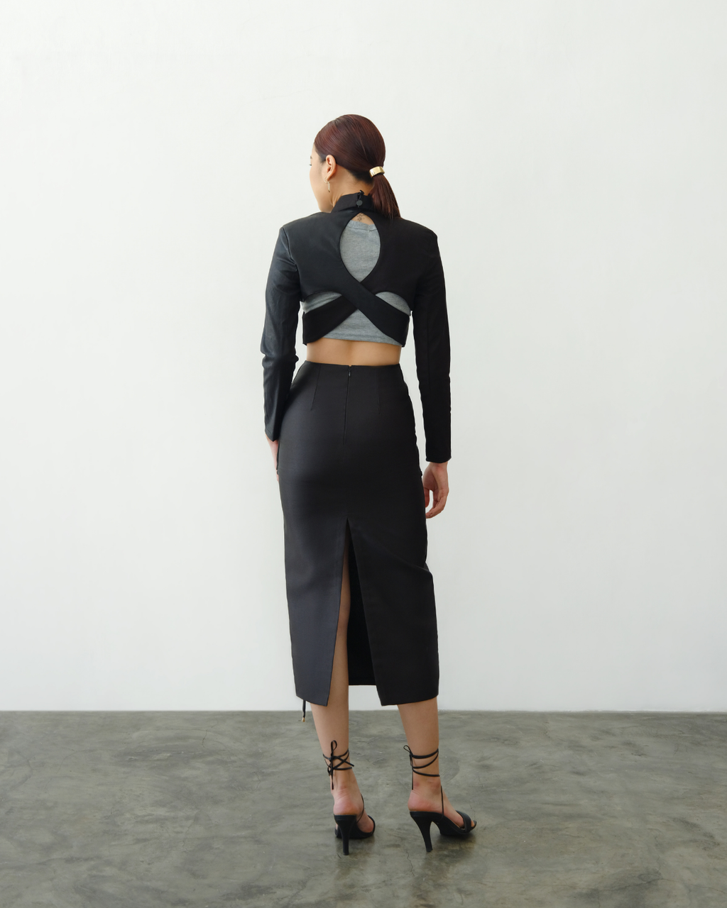 Amaranth Skirt Black