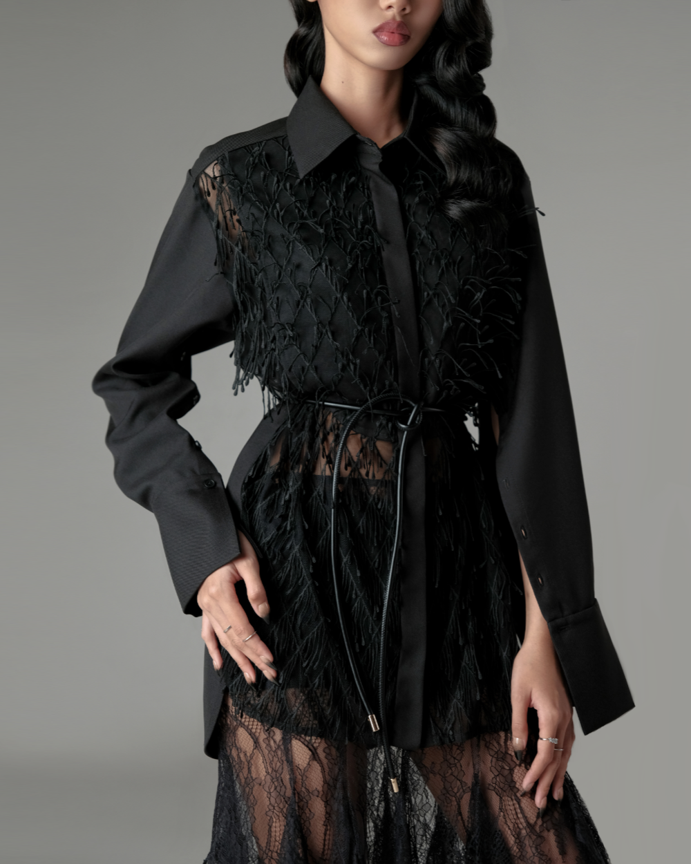 Avery Shirt Black