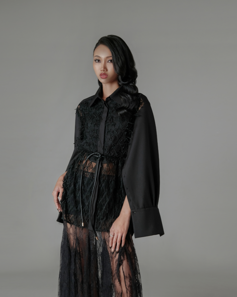 Avery Shirt Black