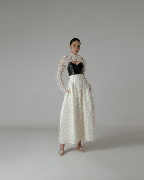 Bentley Shrug Ivory