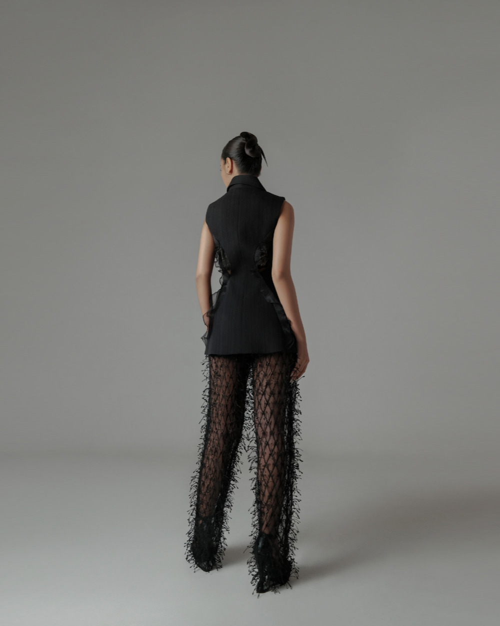 Scarlette Vest Black