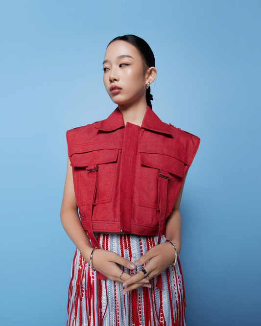 Piper Vest Red