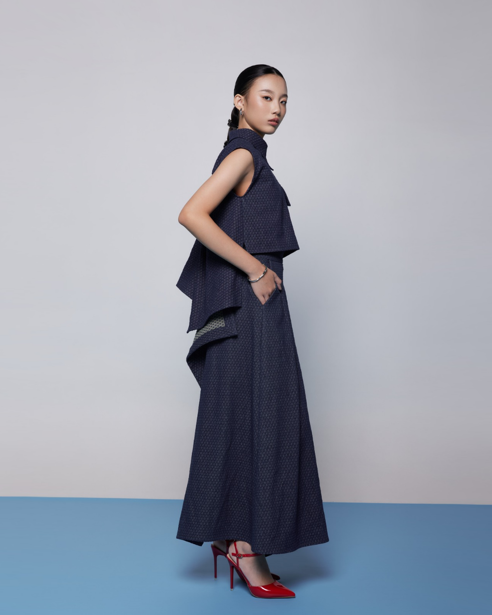 Lawrence Top Denim Blue