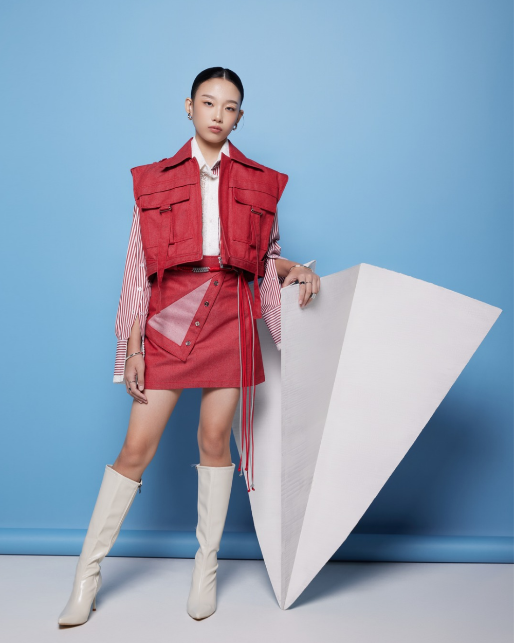 Piper Vest Red