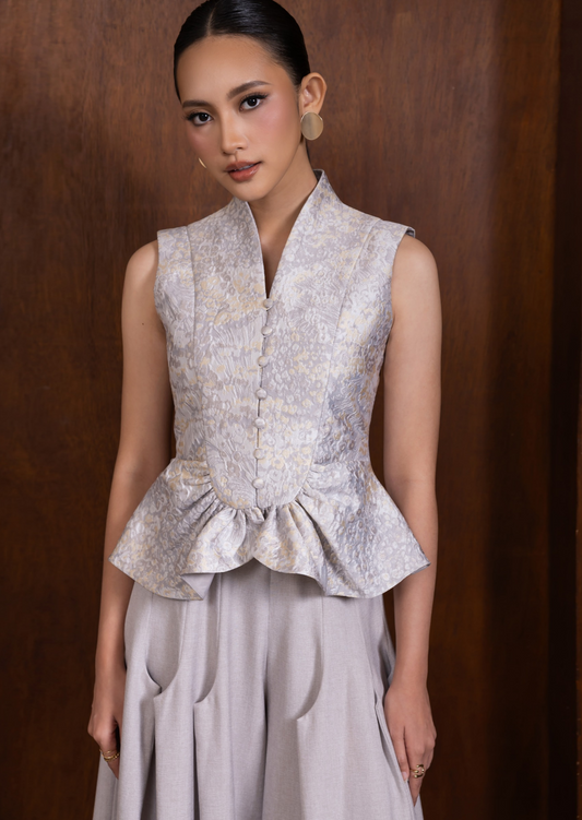 Sheena Top Light Grey