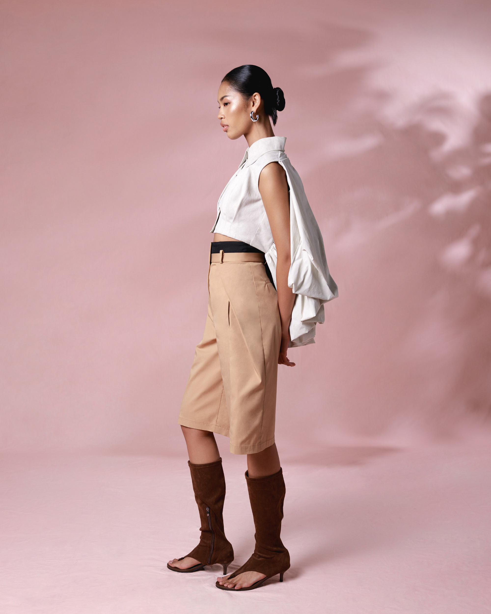 Gabrielle Cropped Shirt