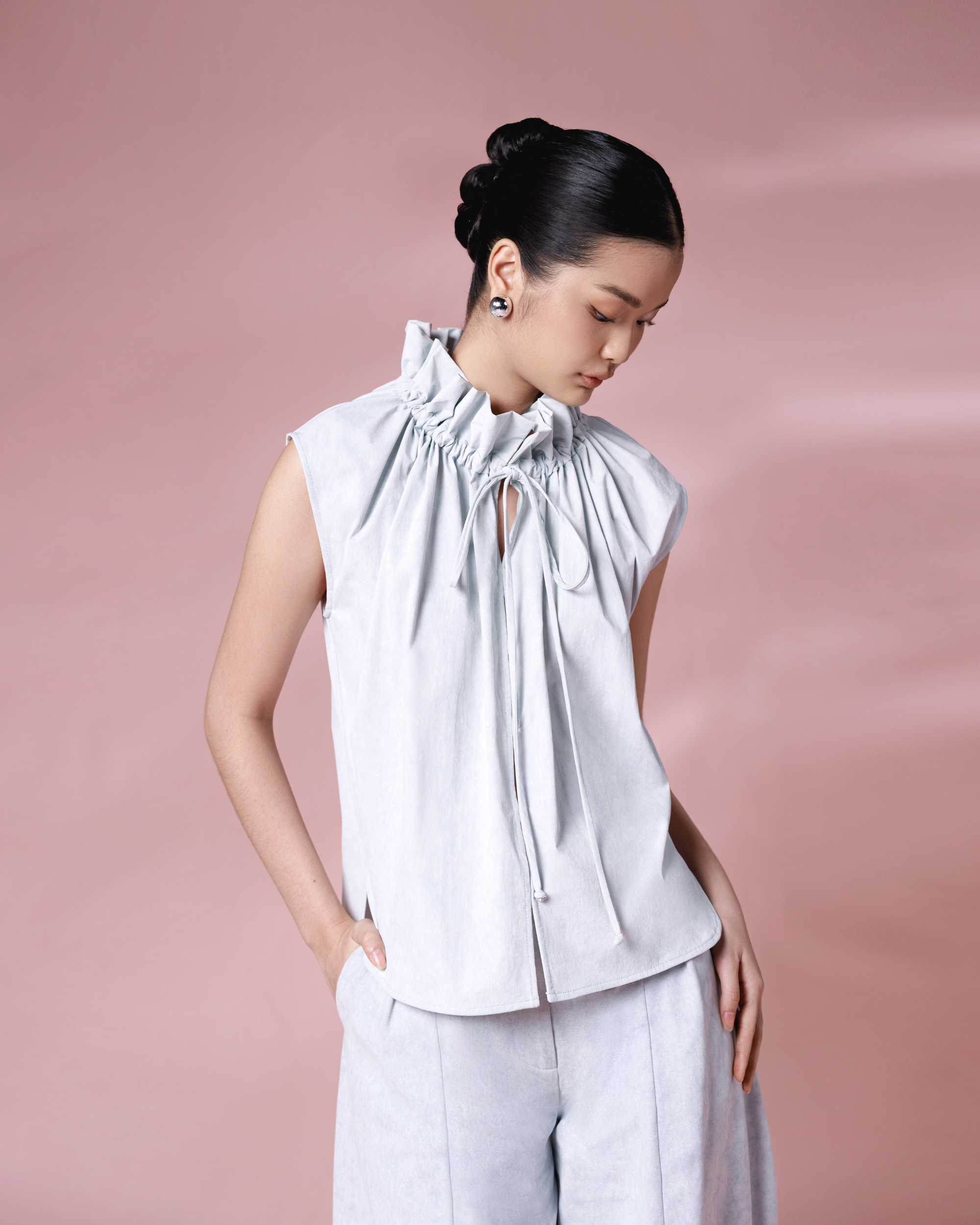 Remy Shirt Powder Blue