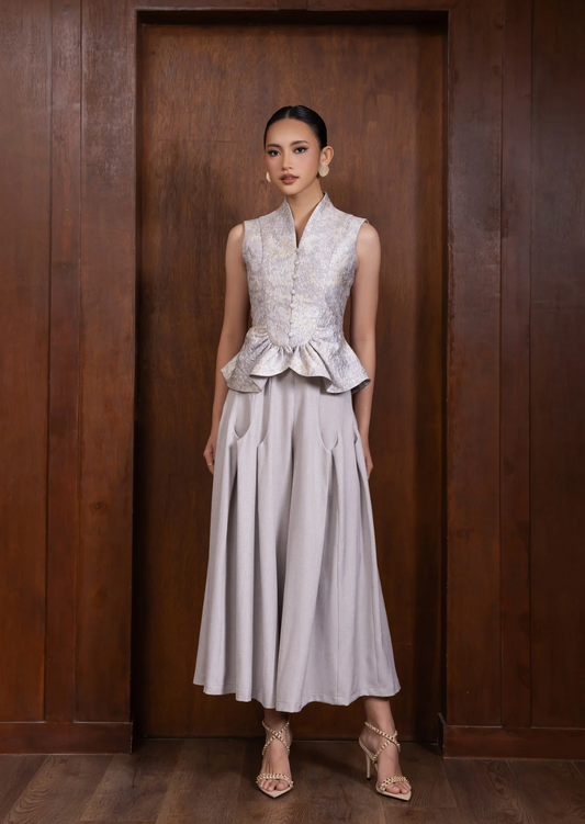 Sheena Top Light Grey