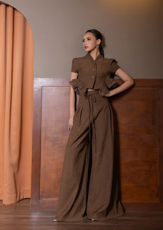 Carson Pants Dark Brown