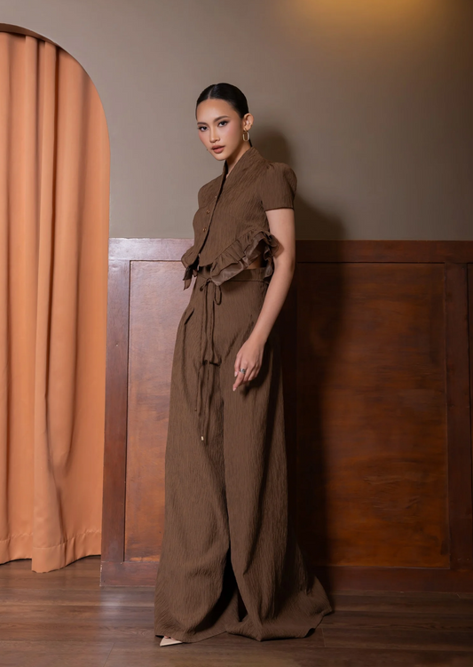 Carson Pants Dark Brown