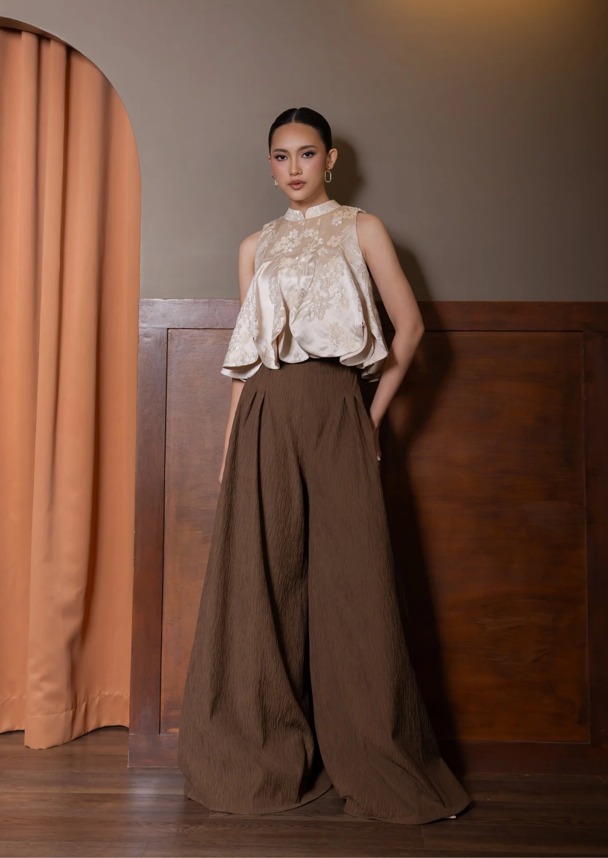 Carson Pants Dark Brown