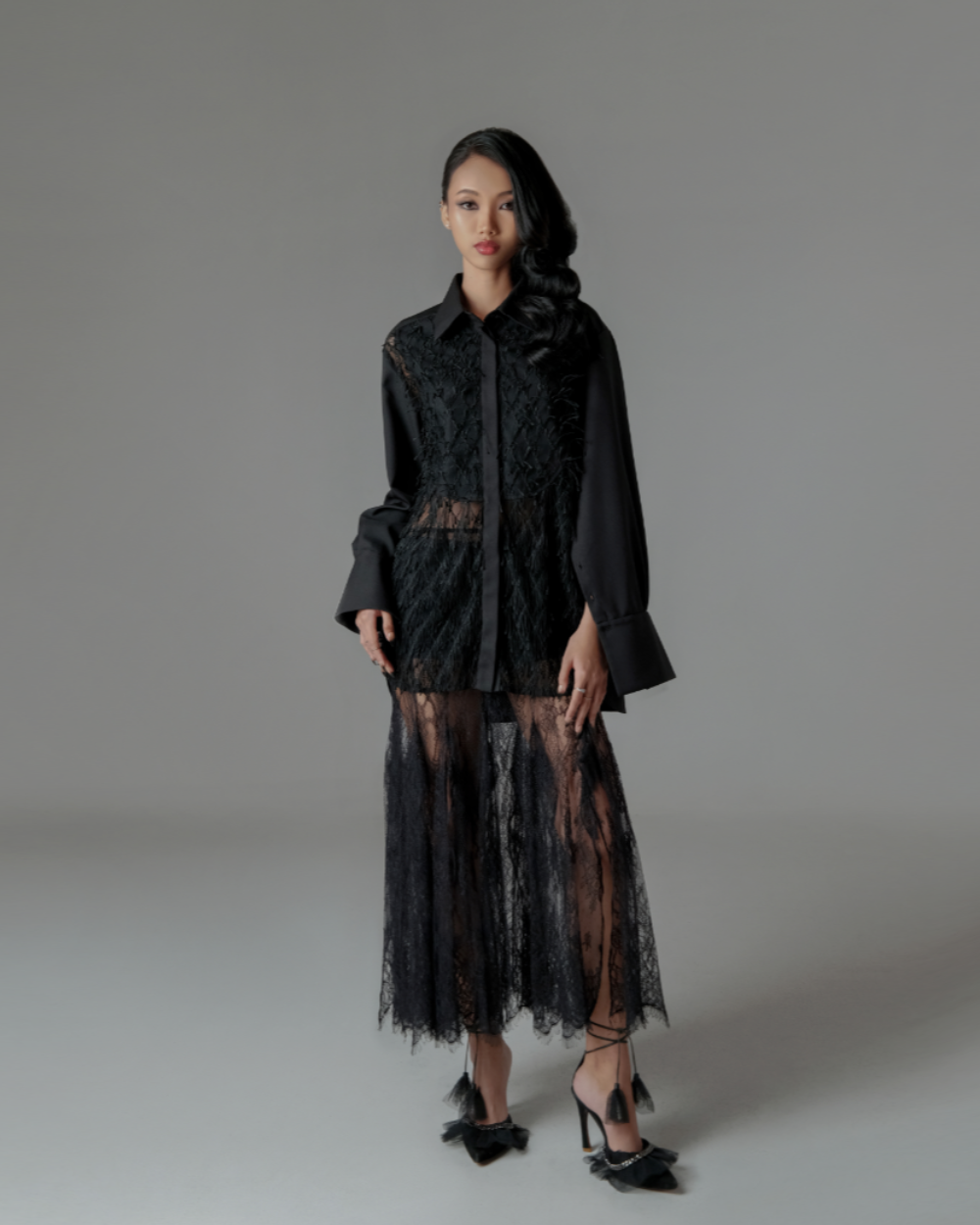 Avery Shirt Black