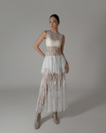Rayna Skirt White