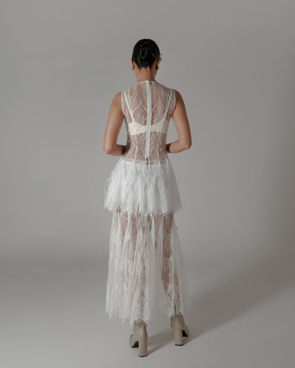 Rayna Skirt White