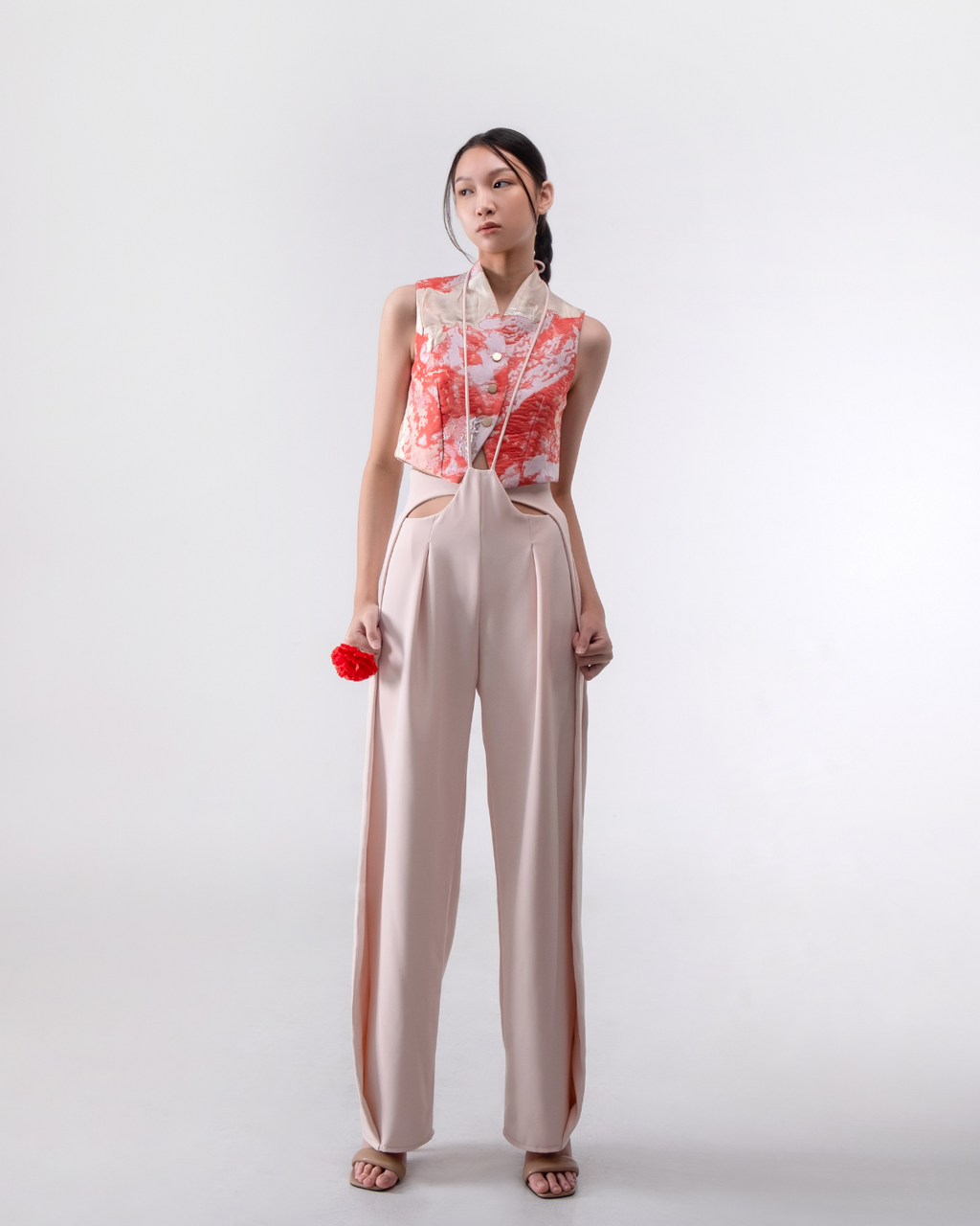 Ava Pants Powder Pink