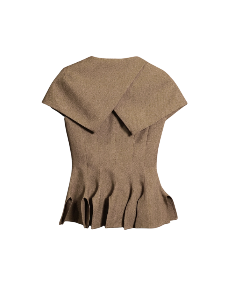 Harriet Top Sand Beige