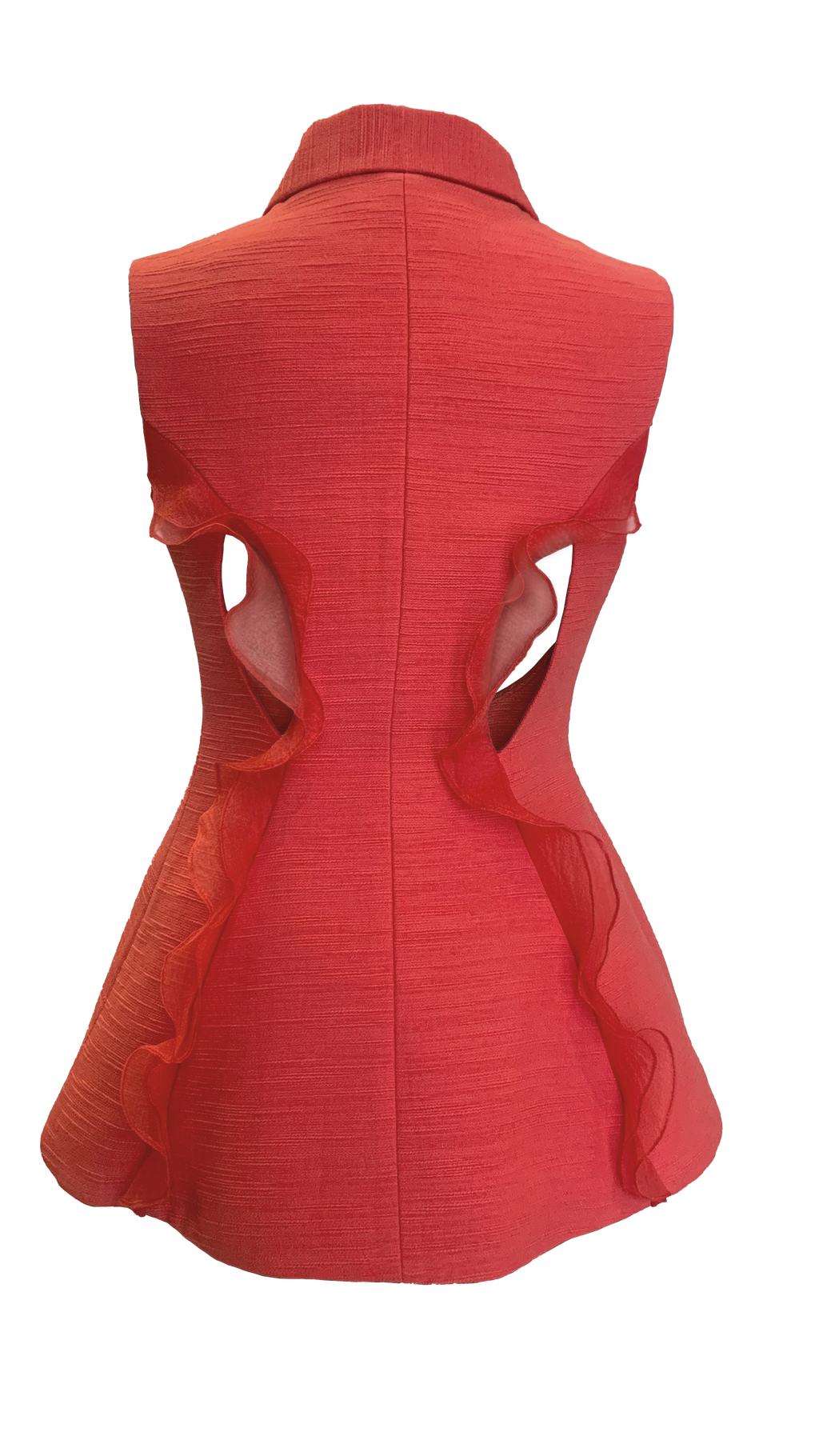 Scarlette Vest Red