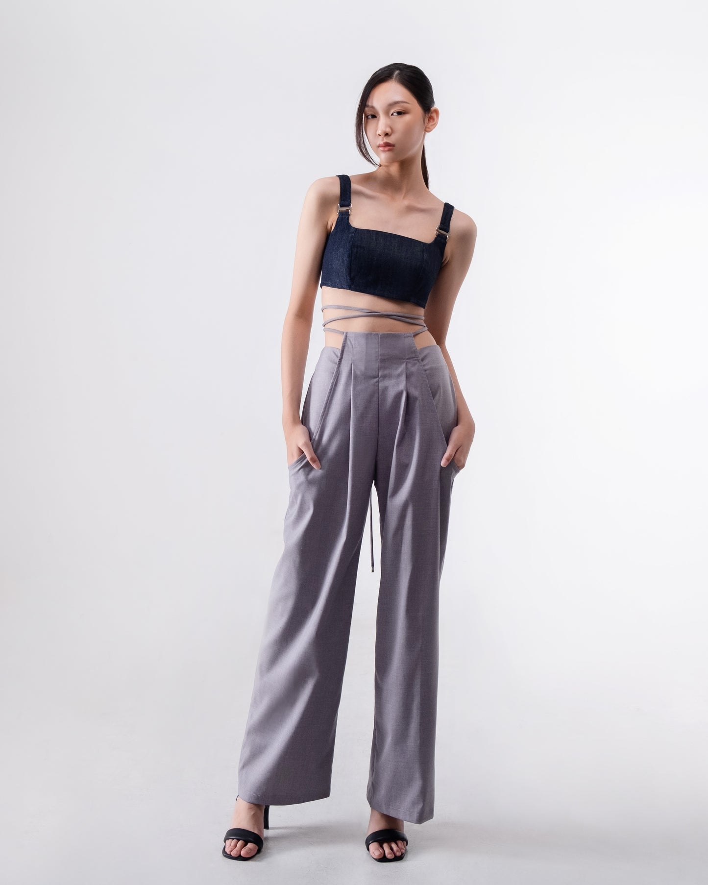 Provence Pants Light Grey