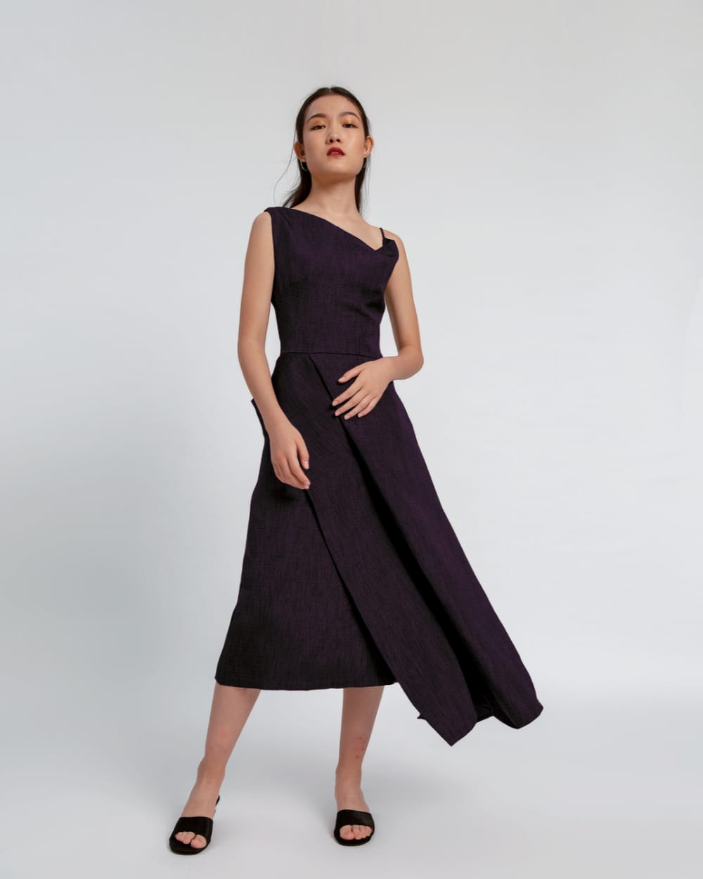 Highlight Dress Purple