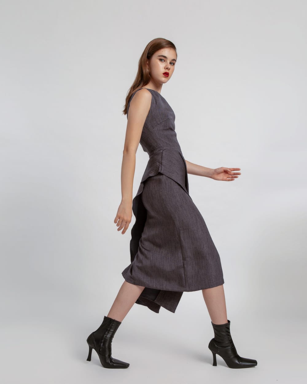 Highlight Dress Grey