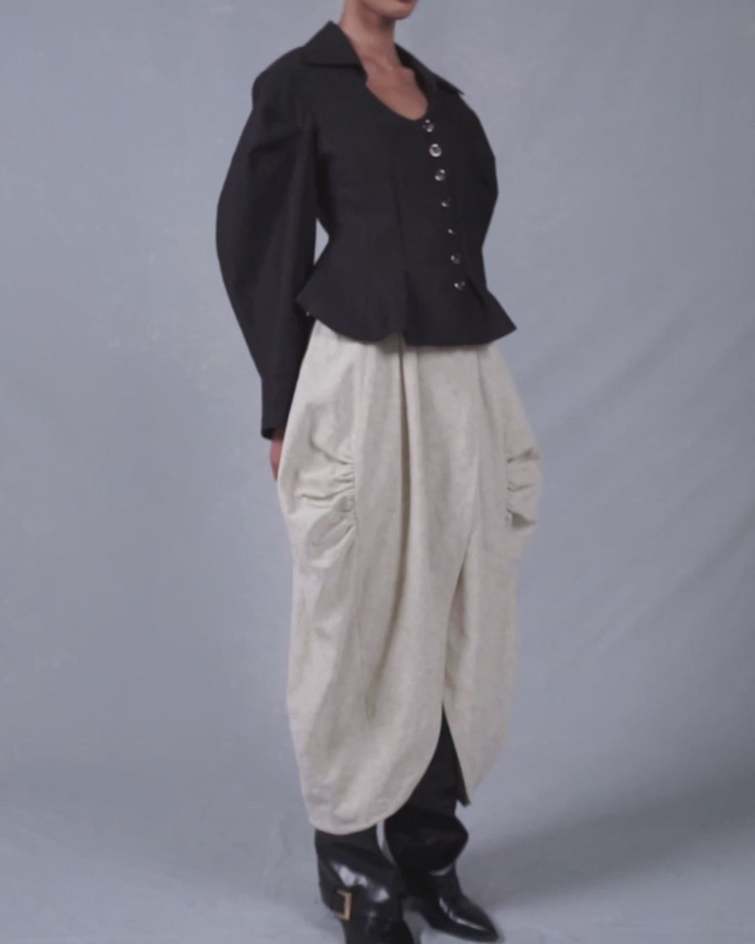 Leona Skirt Sand Beige